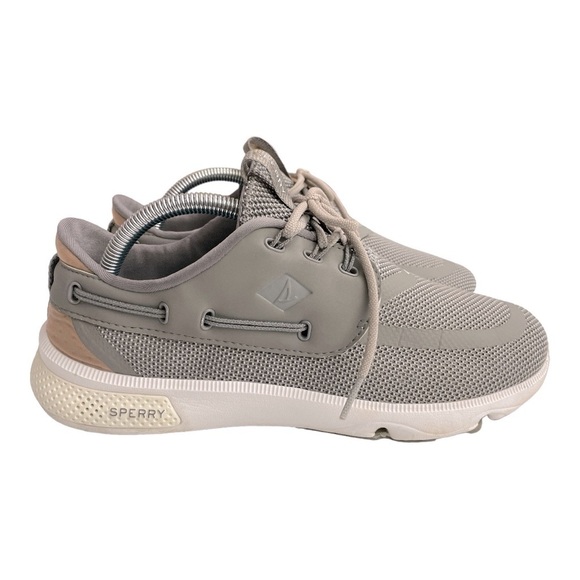Sperry Boating Gray Shoe Sneaker 7 Seas 3-Eye Men's
#60687 Size 8.5 M - Picture 3 of 10
